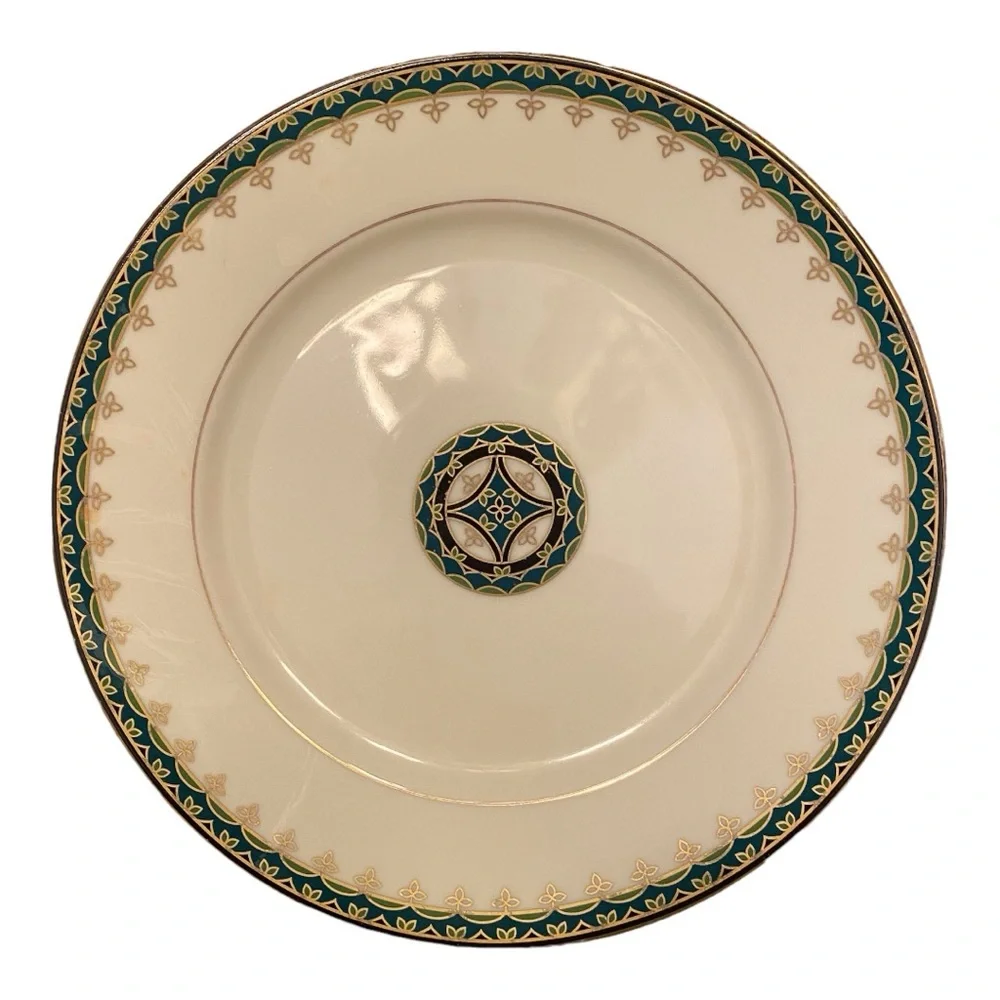 Pair of Fitz and Floyd salad plates “Gardendale” from the American Settings - Picture 3 of 7